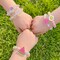 Wrapables Girls Princess Dress-Up Beaded Bracelet Jewelry for Party Favors, Goodie Bags, Birthday Parties (Set of 5), Food